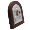 Byzantinische Ikonen 2er Set mit Maria mit Kind und Jesus Christus 12x14 cm