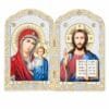 Ikonen-Diptychon aus Holz – Kasan & Pantokrator, 20 × 13 cm Ikonen-Diptychon aus Holz – Kasan & Pantokrator, 20 × 13 cm von misticSparks