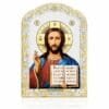 Ikonen-Diptychon aus Holz – Kasan & Pantokrator, 20 × 13 cm – Detailaufnahme 3 Ikonen-Diptychon aus Holz – Kasan & Pantokrator, 20 × 13 cm – Detailaufnahme