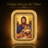 misticSparks Wandkreuz aus Holz mit Ikonen 25 x 15 cm – Kreuz mit Heiligenbildern aus Griechenland – Handgefertigtes Unikat – Christliche Wanddeko – Geschenk zu Taufe, Kommunion