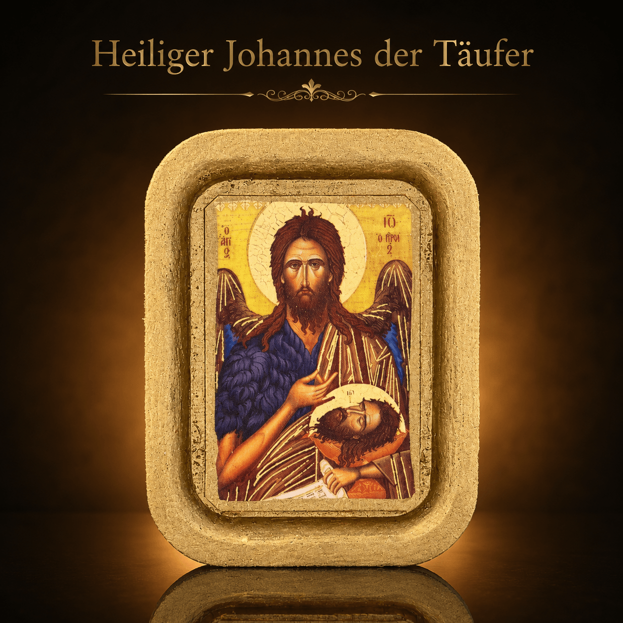 misticSparks Wandkreuz aus Holz mit Ikonen 25 x 15 cm – Kreuz mit Heiligenbildern aus Griechenland – Handgefertigtes Unikat – Christliche Wanddeko – Geschenk zu Taufe, Kommunion