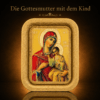 misticSparks Wandkreuz aus Holz mit Ikonen 25 x 15 cm – Kreuz mit Heiligenbildern aus Griechenland – Handgefertigtes Unikat – Christliche Wanddeko – Geschenk zu Taufe, Kommunion