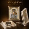 Marienikonen 5er-Set – Maria mit Kind – Detailaufnahme