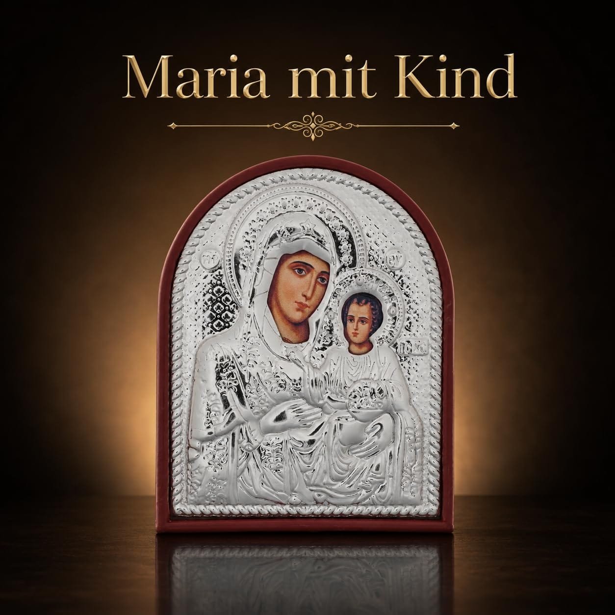 Mini-Ikonen Set, 5 Stück, 7 × 6 cm – Detailaufnahme
