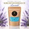 misticSparks Kirchenweihrauch Lavendel im Beutel mit dekorativem Duftmotiv