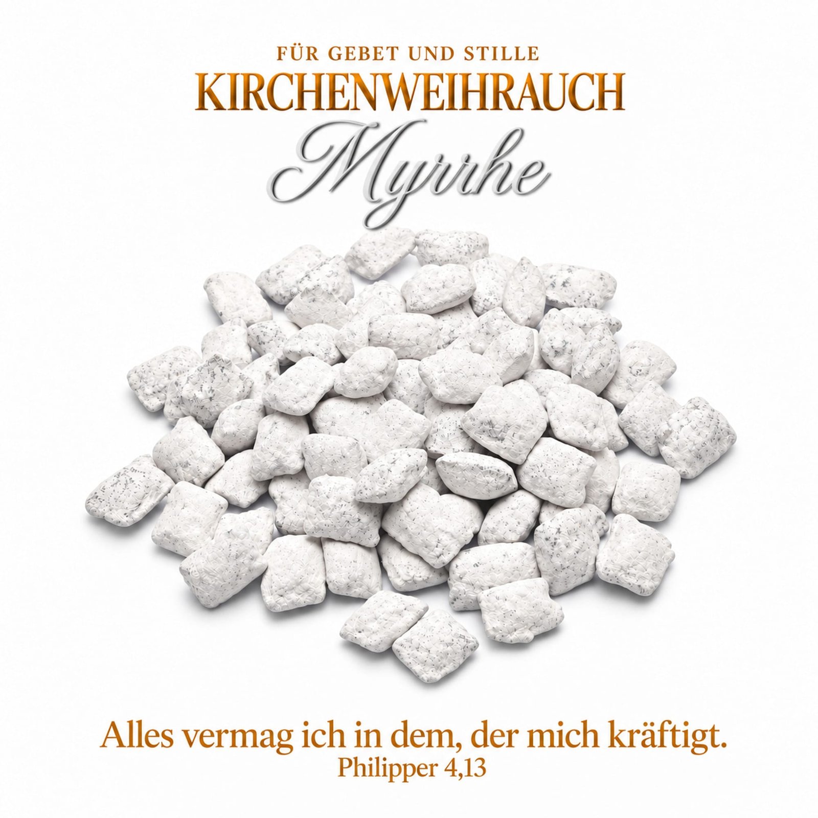 misticSparks Kirchenweihrauch Myrrhe – Lose Weihrauchkörner misticSparks Kirchenweihrauch Myrrhe als lose Weihrauchkörner auf weißem Hintergrund