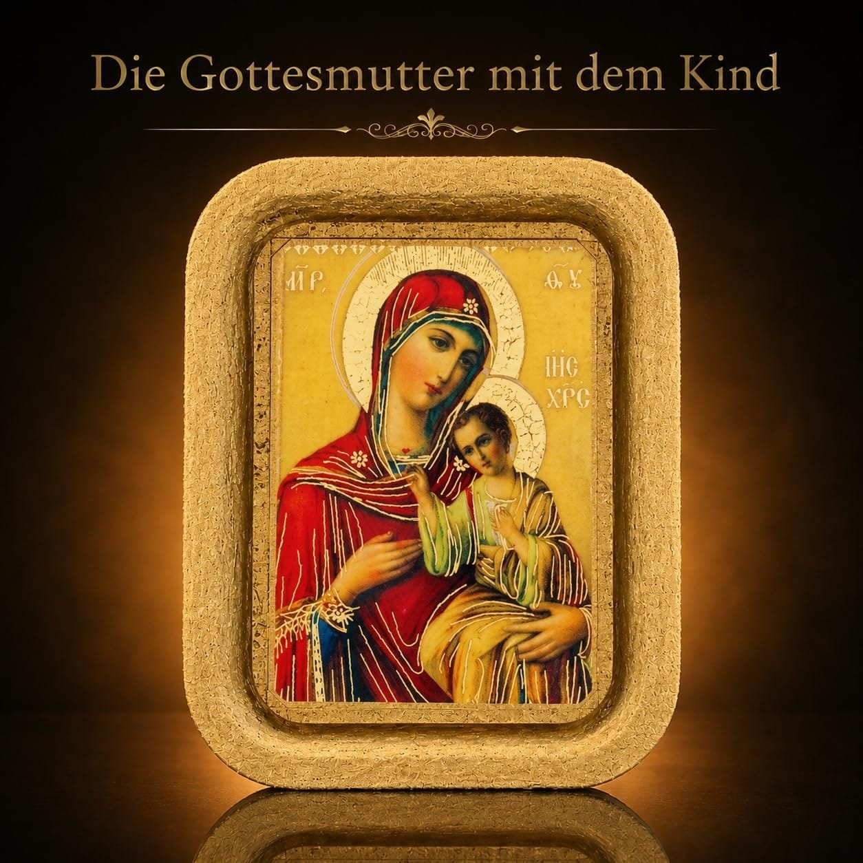 wandkreuz-holz-ikonen-25x15-05 Wandkreuz aus Holz mit sechs Ikonen, 25 x 15 cm, von misticSparks – Detailaufnahme 4