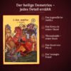 Bildfolge der Ikone Heiliger Demetrios erklärt