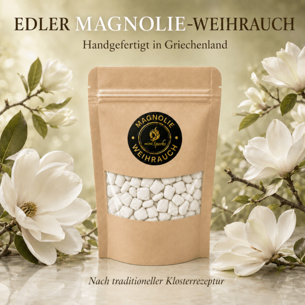 misticSparks Kirchenweihrauch Magnolie – handgefertigt in Griechenland
