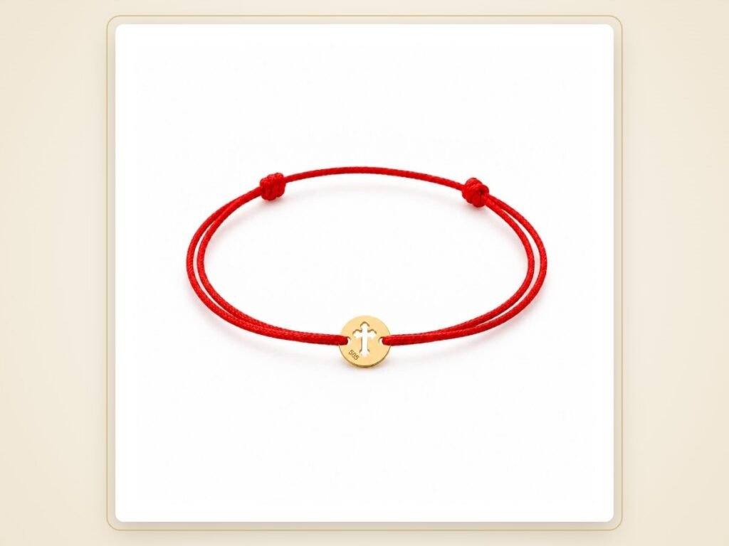 Taufarmband Gold 585 mit Kreuz – Taufgeschenke mit Bedeutung