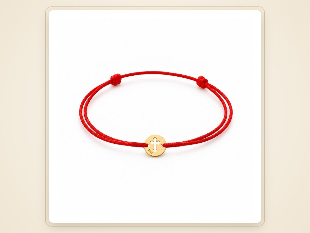 Taufgeschenke mit Bedeutung – Ideen für Paten und Familie 1 Taufarmband Gold 585 mit Kreuz – Taufgeschenke mit Bedeutung
