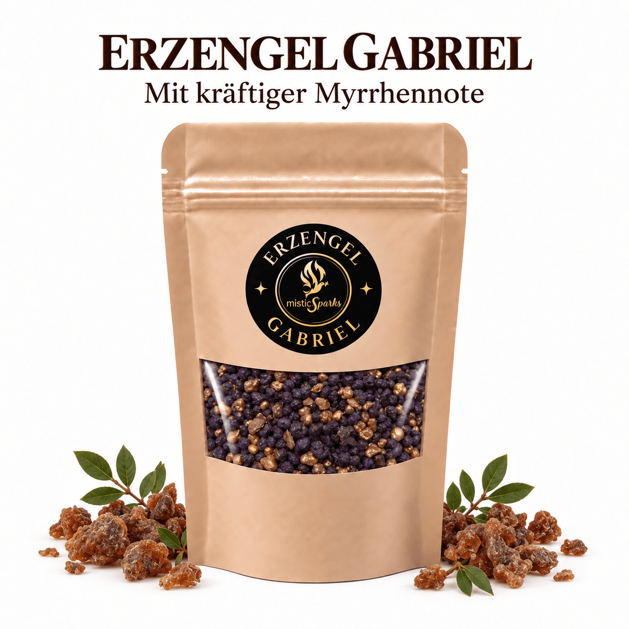 Christlicher Kirchenweihrauch Erzengel Gabriel – Myrrhe – in der Gebetsecke
