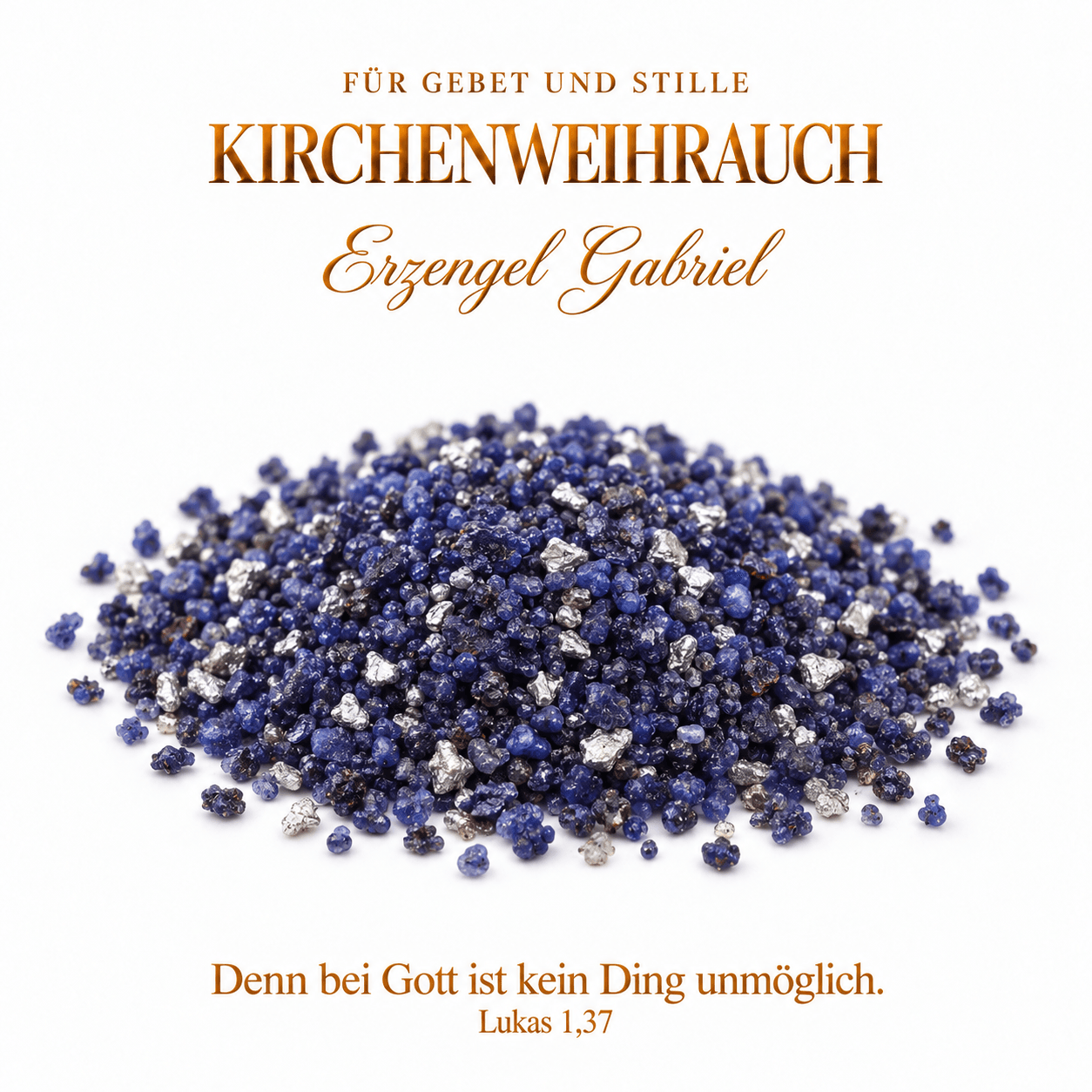 Christlicher Kirchenweihrauch Erzengel Gabriel – Myrrhe – weitere Ansicht