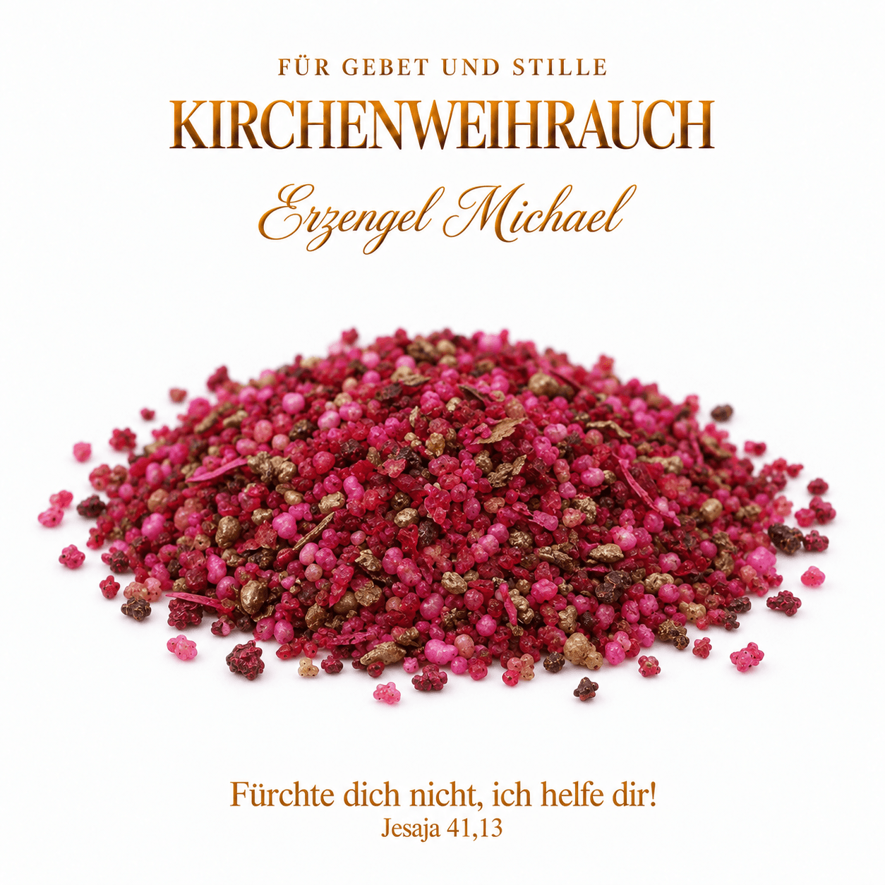 Christlicher Kirchenweihrauch Erzengel Michael – Smyrna 3 Christlicher Kirchenweihrauch Erzengel Michael – Smyrna – weitere Ansicht