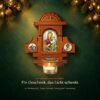 Hausaltar Hodegetria mit Öllämpchen als christliches Geschenk zu Weihnachten