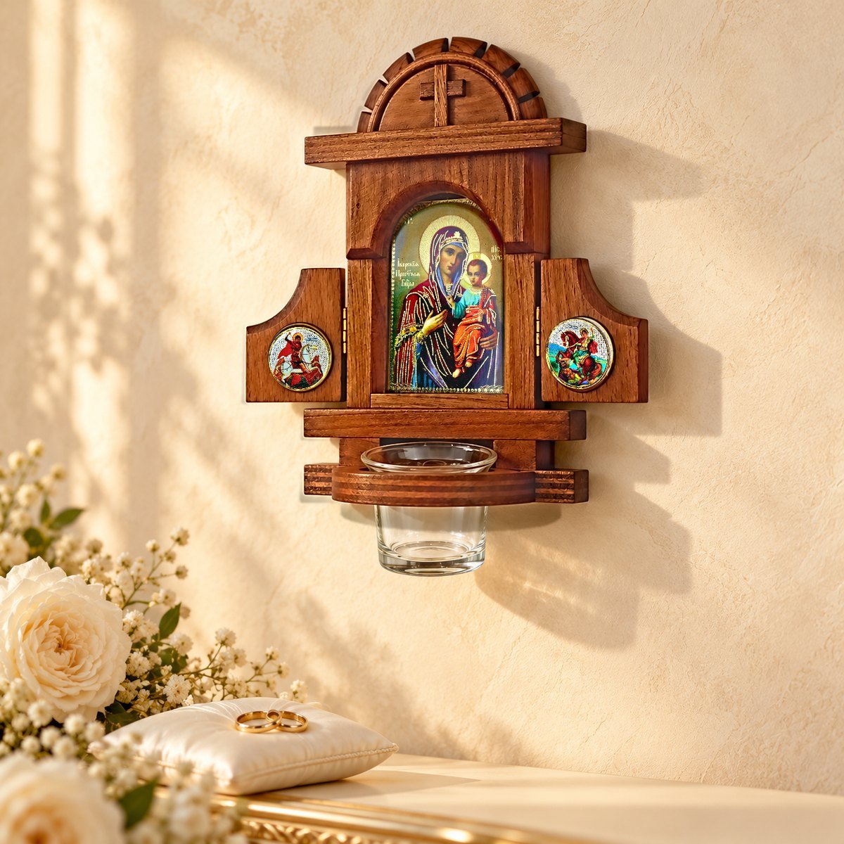 Hausaltar Iveron als Geschenk zur Hochzeit